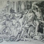 Massacre of the Innocents (after Rubens), pencil SOLD