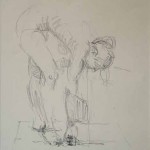 Crouching Girl, 24x19